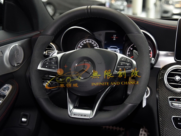 奔驰C级W205改C63盖板